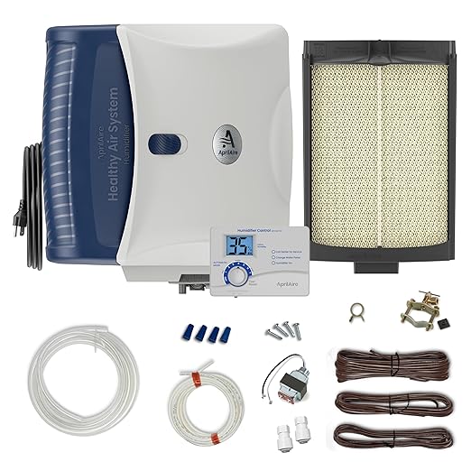 AprilAire 720AKZ Whole-House Fan-Powered Evaporative Humidifier – 21 GPD by AprilAire