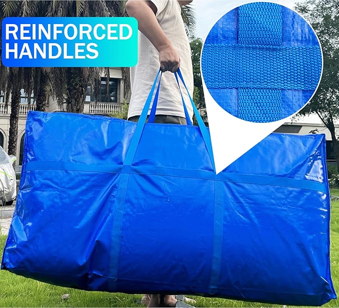 66 Gallon Extra Large Storage Bags, Huge Moving Bags Heavy Duty - Image 4