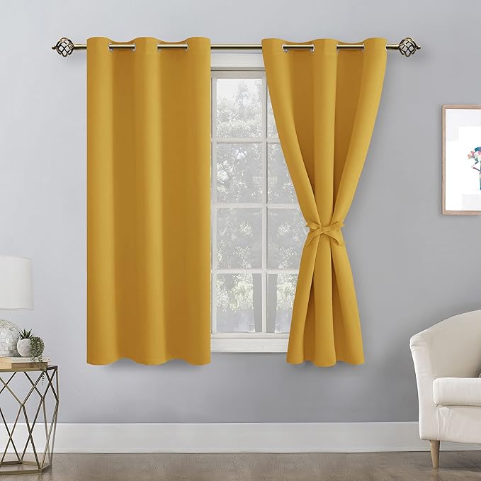 Hiasan Short Blackout Curtains for Bedroom - Image 2