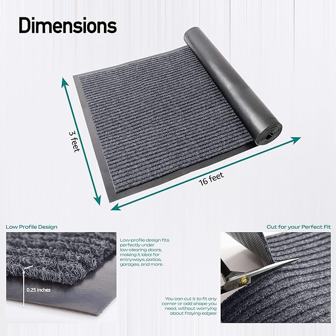 MaxMat® Oversized Rubber Door Mat - Image 2