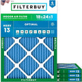 Filterbuy 18x24x1 Air Filter MERV 13 Optimal Smoke & Allergy Defense, by Filterbuy