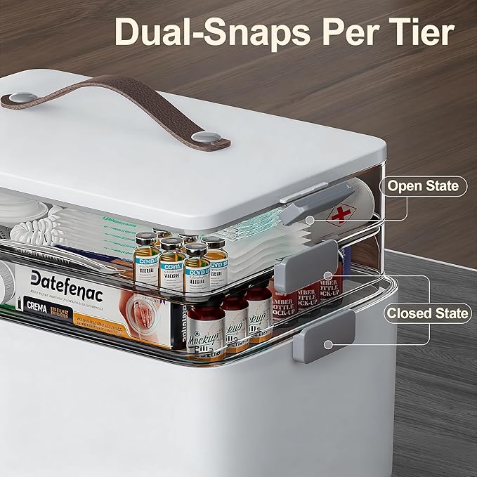 CTIME 3-Tier Medicine Organizer - Image 4