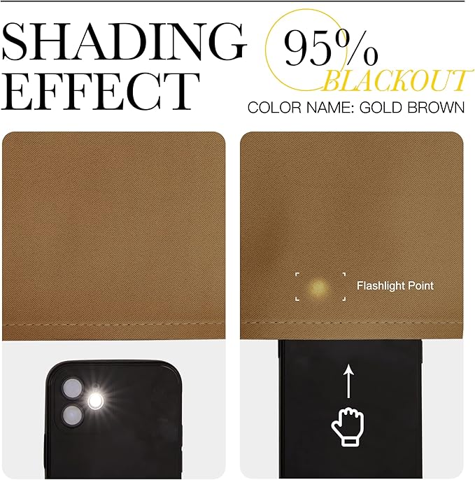 NICETOWN Door Curtain for Doorway Privacy, Curtains 132" Length, Room Divider - Image 5