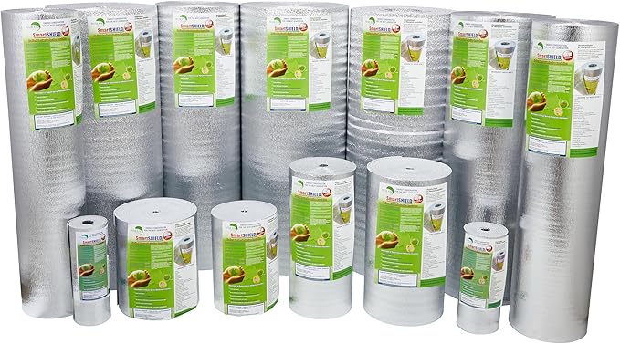 SmartSHIELD -5mm 48''X50ft Reflective Insulation Roll, Foam Core Radiant Barrier - Image 4