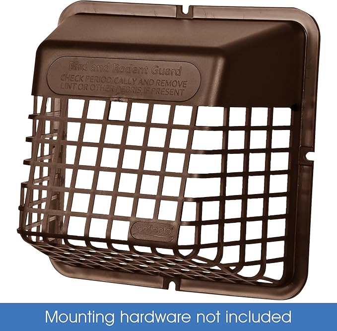 Deflecto Universal Bird Guard Dryer Vent Cover, - Image 3