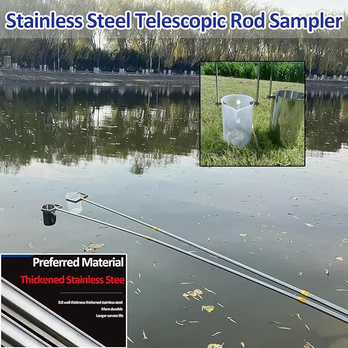 Water Sampler Long Handle Telescopic, Water Sampling Pole - Image 3