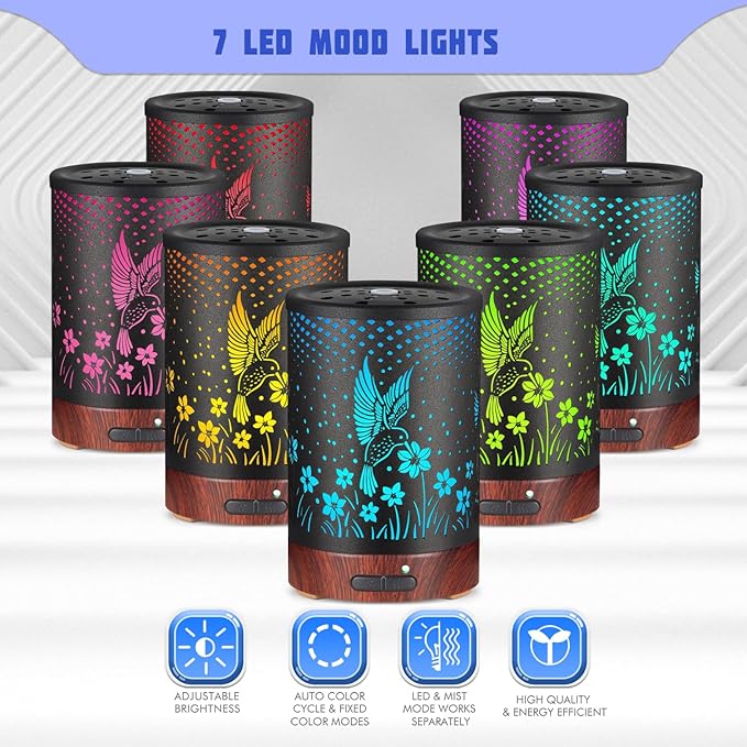 Essential Oils Diffuser, Aromatherapy Diffuser, Birthday Gifts - Image 2