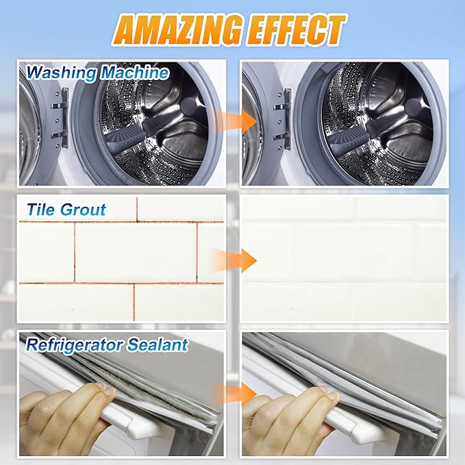 Home Stain Remover Gel, Effective Washing Machine Cleaner, Kitchen Sinks and - Image 3