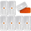 6 Pack 40 Gram Silica Gel Canister Dehumidifier Desiccant Orange to Green by Nuanchu