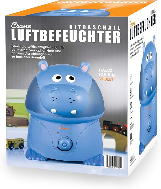 Crane Animal Humidifier for Kids Bedroom, 1 Gal. Cool Mist Humidifier - Image 6