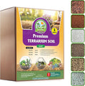 DUSPRO Recycle Premium 6in1 Terrarium Soil Mix – Pre-Mixed Terrarium Substrate by DUSPRO