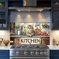 NYZE Kitchen Backsplash Stickers Waterproof Stove Backsplash Protector by GIVEYOUTHEBEST