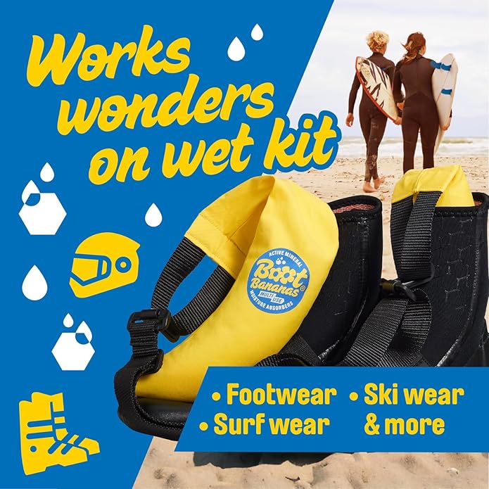 Boot Bananas Shoe Moisture Absorber | Long-Lasting, Reusable Sports Shoe Drying - Image 5