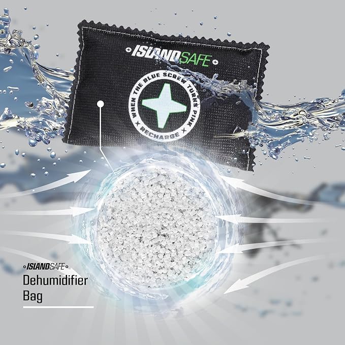 Rechargeable Safe Dehumidifier Bag 400g, Microwave Fast Reactivated Desiccant - Image 2