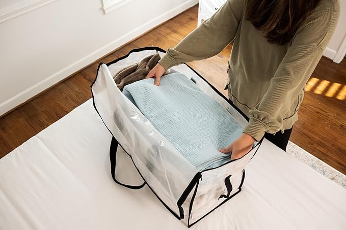 ClearSpace Heavy Duty Moving Bags or Storage Bags – Clear Storage Bins - Image 3