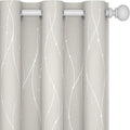 Deconovo Beige Curtains for Living Room, Thermal Insulated Soundproof Drapes by Deconovo