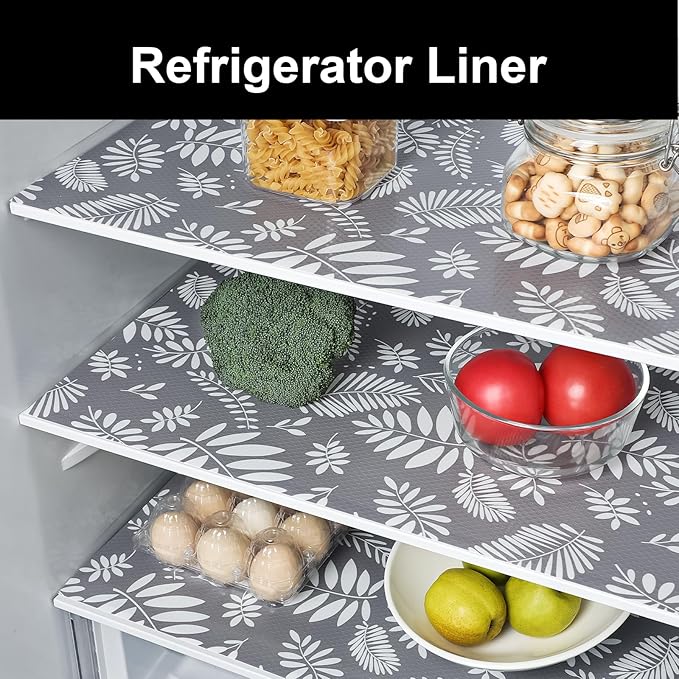 Cooyes Shelf and Drawer Liner for Kitchen Cabinets Non-Adhesive, Waterproof - Image 4