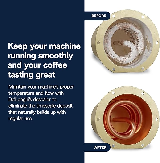 De'Longhi EcoDecalk Descaler, Universal Descaling Solution - Image 3