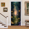 3D Door Stickers, Peel and Stick Vinyl Wallpaper ，Self-Adhesive Mural by BVBOX