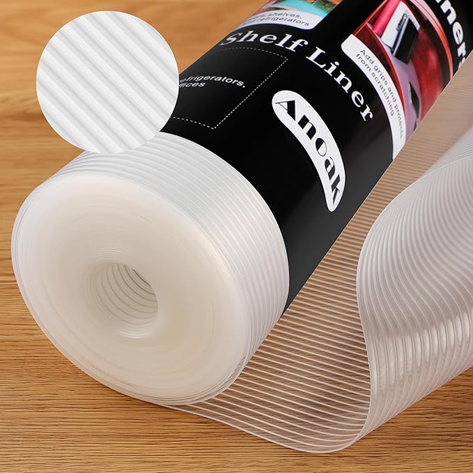 Anoak Cabinet Liner, Non Adhesive, Washable 22 Inch x 20 FT Waterproof Durable by ANOAK