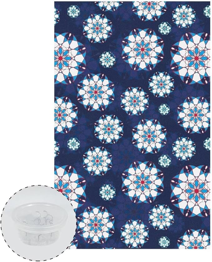 Mandala Recliner Headrest Protector Washable Sofa Protective Cover Wear - Image 2