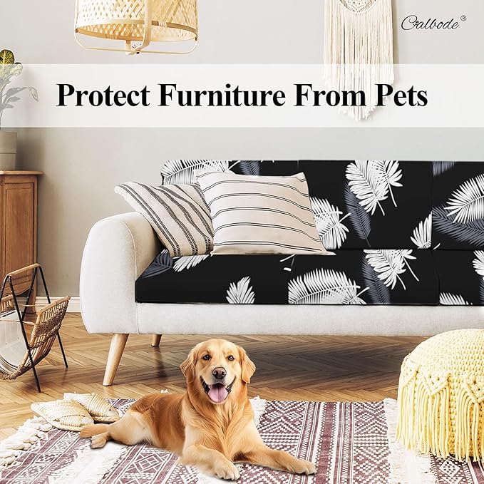 8Pcs Stretch Patio Cushion Covers Dustproof Outdoor Cushion Covers Washable - Image 5