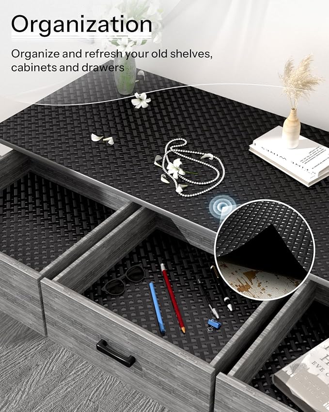 Shelf and Drawer Liner for Kitchen Cabinet, Non-Adhesive 12in x 360in - Image 5