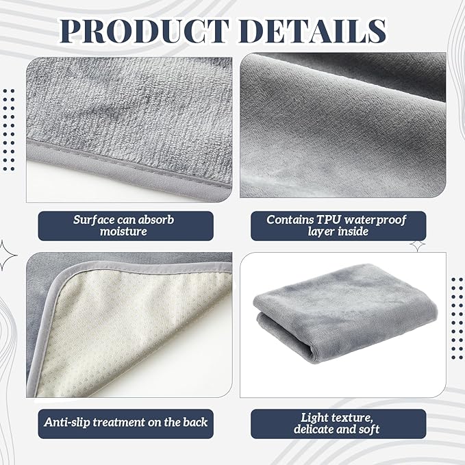 1 Pcs Couples Waterproof Mat Lover Reusable Stainproof Blanket Quiet Easy Use - Image 4