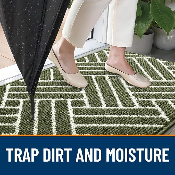 OLANLY Indoor Door Mat, 36x24 Inch, Dirt Resistant and Absorbent, Non-Slip - Image 2