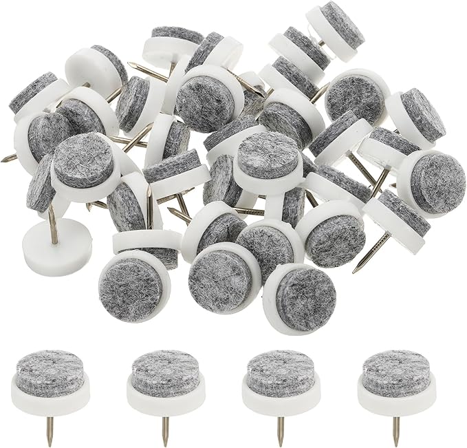 PATIKIL 20 mm Nail-on Felt Pads by PATIKIL