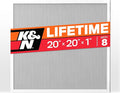K&N 20X20X1 HVAC Furnace Air Filter, Lasts a Lifetime, Merv 8, the Last HVAC by KNEngineeringInc