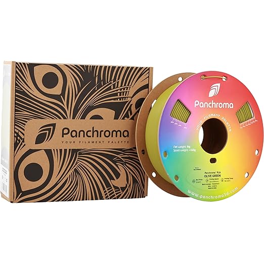 Panchroma PLA Olive Green 3D Printer Filament, 1kg Spool, High Speed Printing - Image 8