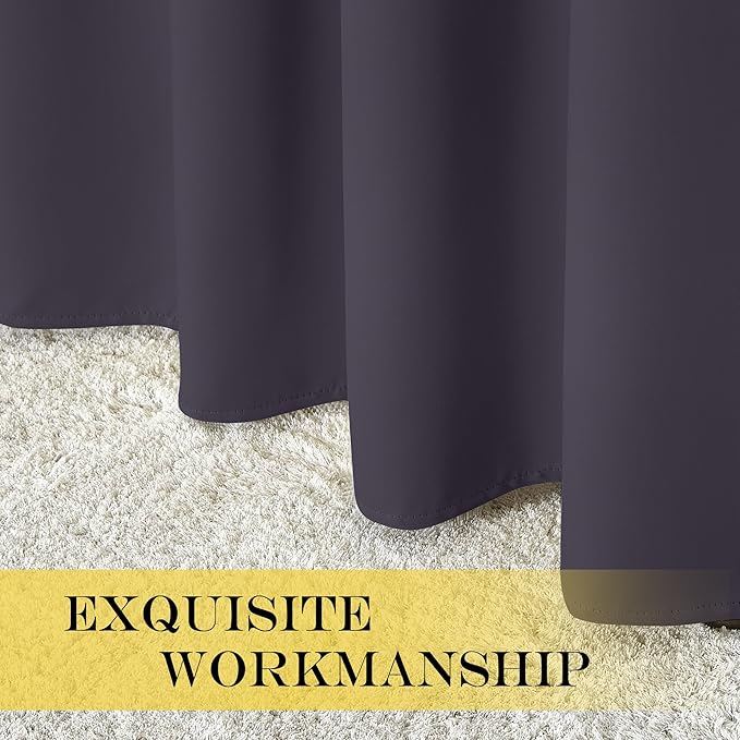 NICETOWN Blackout Window Curtain 90 inch Length - Image 6