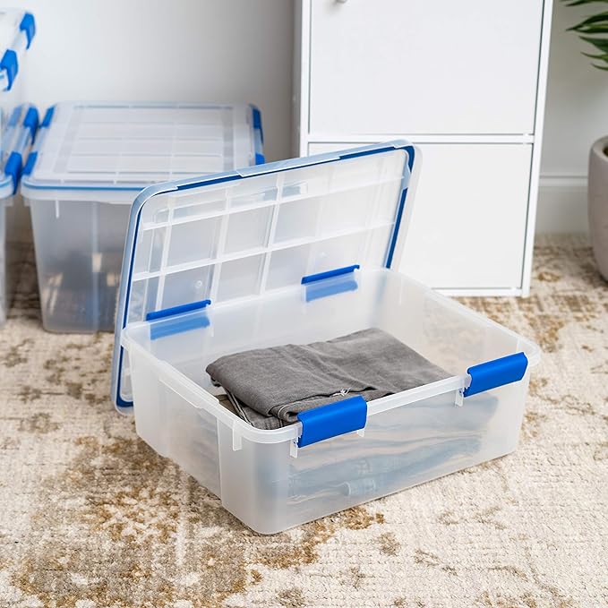 IRIS USA WeatherPro 27 & 44 Qt Storage Bins - Image 3