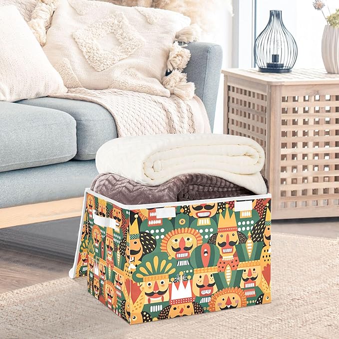 xigua Nutcracker Christmas Storage Bins - Image 5