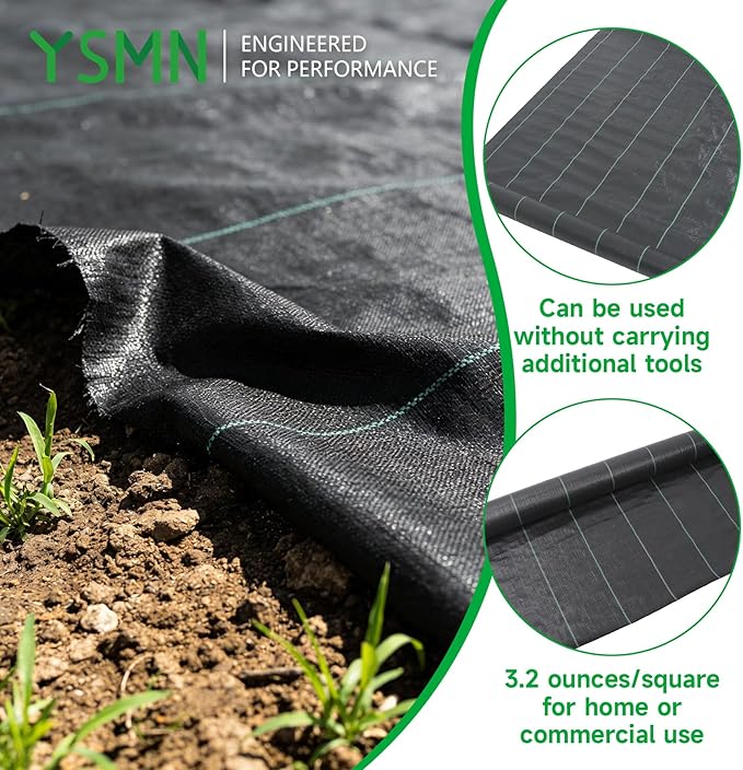 Weed Barrier Fabric Planting Cover - Image 5