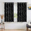 NICETOWN Black Blackout Curtain Panels by NICETOWN