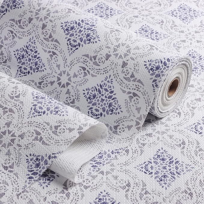 Tatyanna Shelf Liner for Kitchen Cabinets Non Adhesive Boho Drawer Liners by Tatyanna