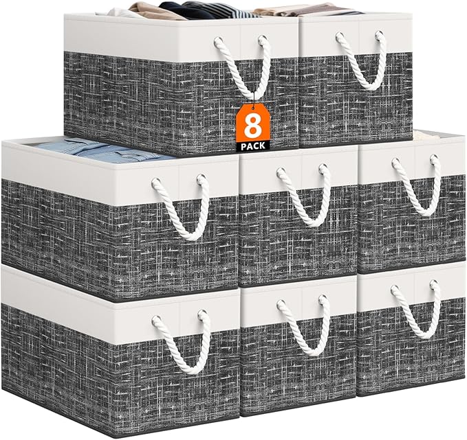 Storage Bin, Collapsible Storage Basket by StorageTastic