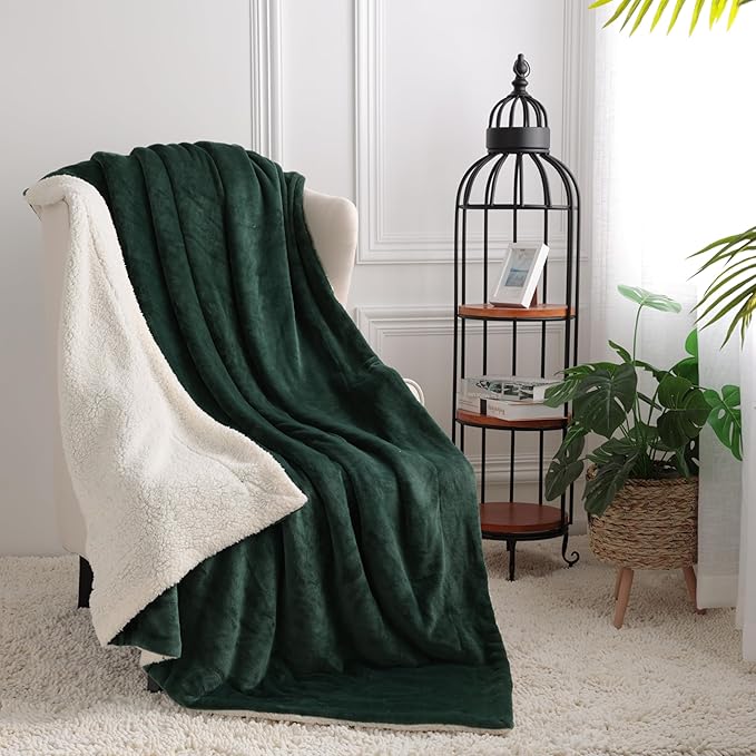 Waterproof Queen Size Blanket for Bed 60''x80'', 3 Layer Lightweight and Stain - Image 6