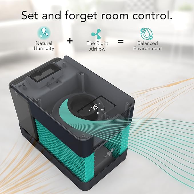 Vornado EV3 Whole Room Evaporative Humidifier, 1.5 gal Capacity, Electronic - Image 3