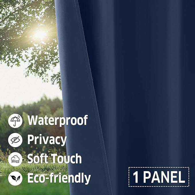 RYB HOME Extra Wide Outdoor Curtains - Image 5
