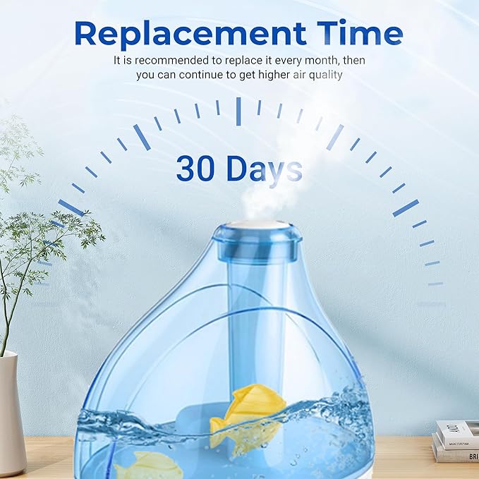 Funmit Humidifier Cleaning Fish, 6 Pack Humidifier Cleaner - Image 8