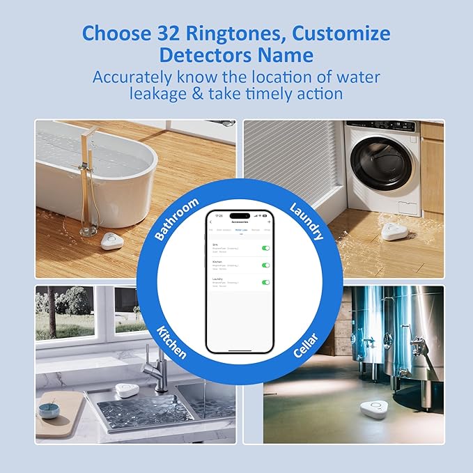 Smart Water Leak Detectors for Home WiFi - Image 4