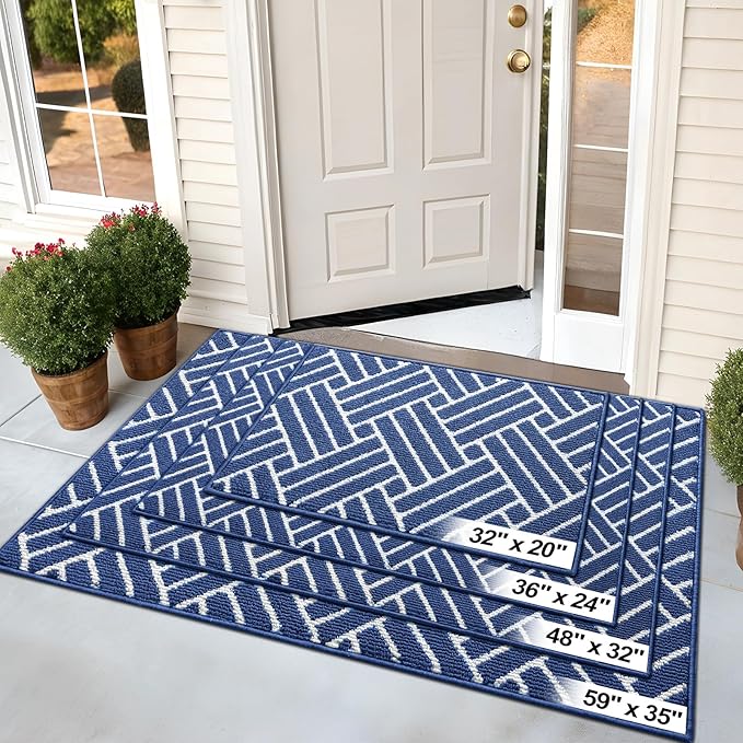 OLANLY Large Indoor Door Mat, 59x35 Inch, Dirt Resistant and Absorbent - Image 7