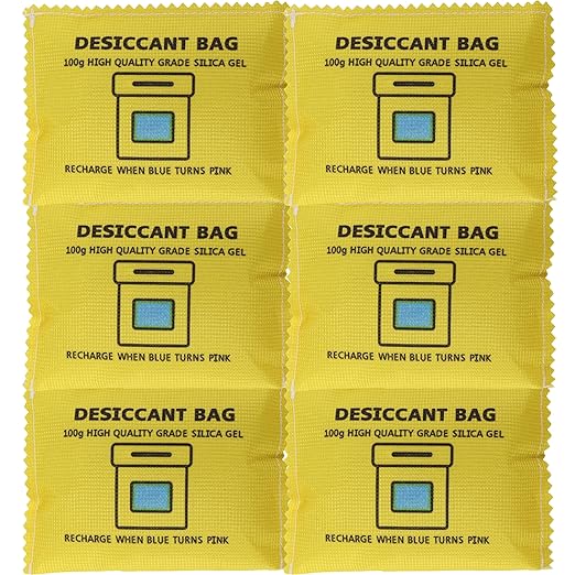 100g Rechargeable Desiccant Silica Gel Beads Pack Lab Desiccants Bag by Gimehome