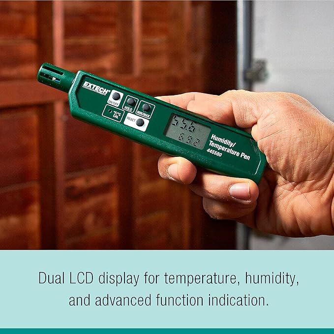 Extech 445580 Humidity and Temperature Pen - Image 3