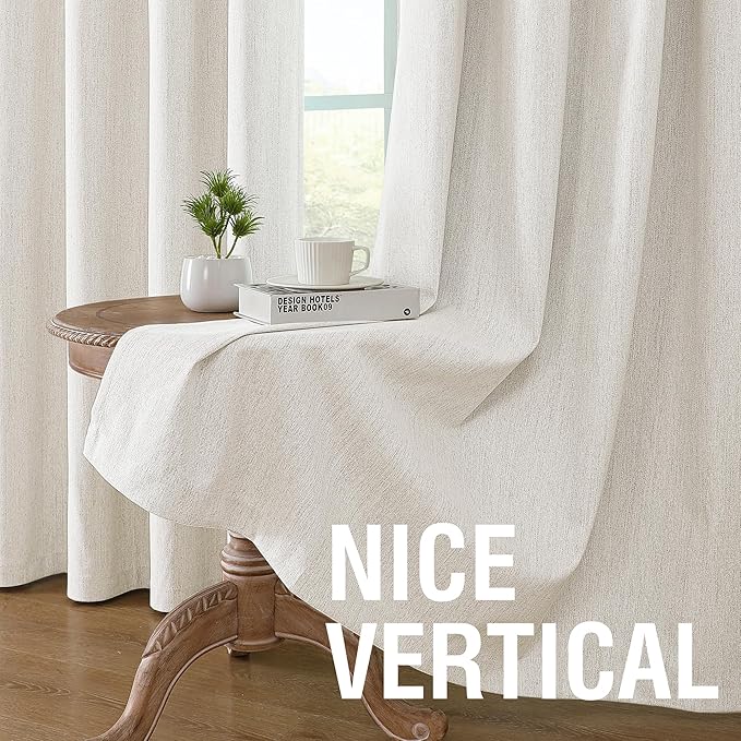 H.VERSAILTEX Chenille Linen Blackout Curtains - Image 6