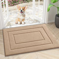 Smiry Dog Door Mat for Muddy Paws, Absorbs Moisture and Dirt, Low-Profile by Smiry