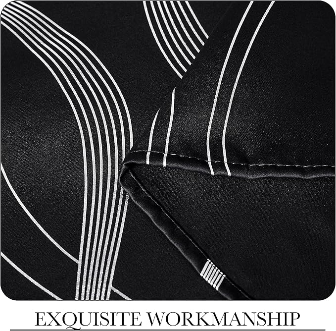 NICETOWN Black Out Curtains 54 inches Long - Image 7